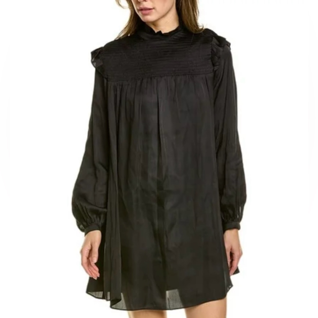 The Kooples Shift Dress Black Elegant Nwt Size 1 (French Sizing) Small